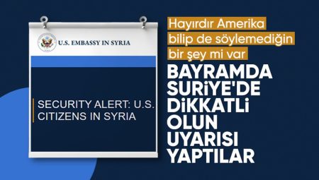 ABD’den Suriye için Ramazan Bayramı uyarısı: Kamu kurumlarına atak olabilir