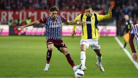 Fenerbahçe – Trabzonspor: Mümkün 11’ler
